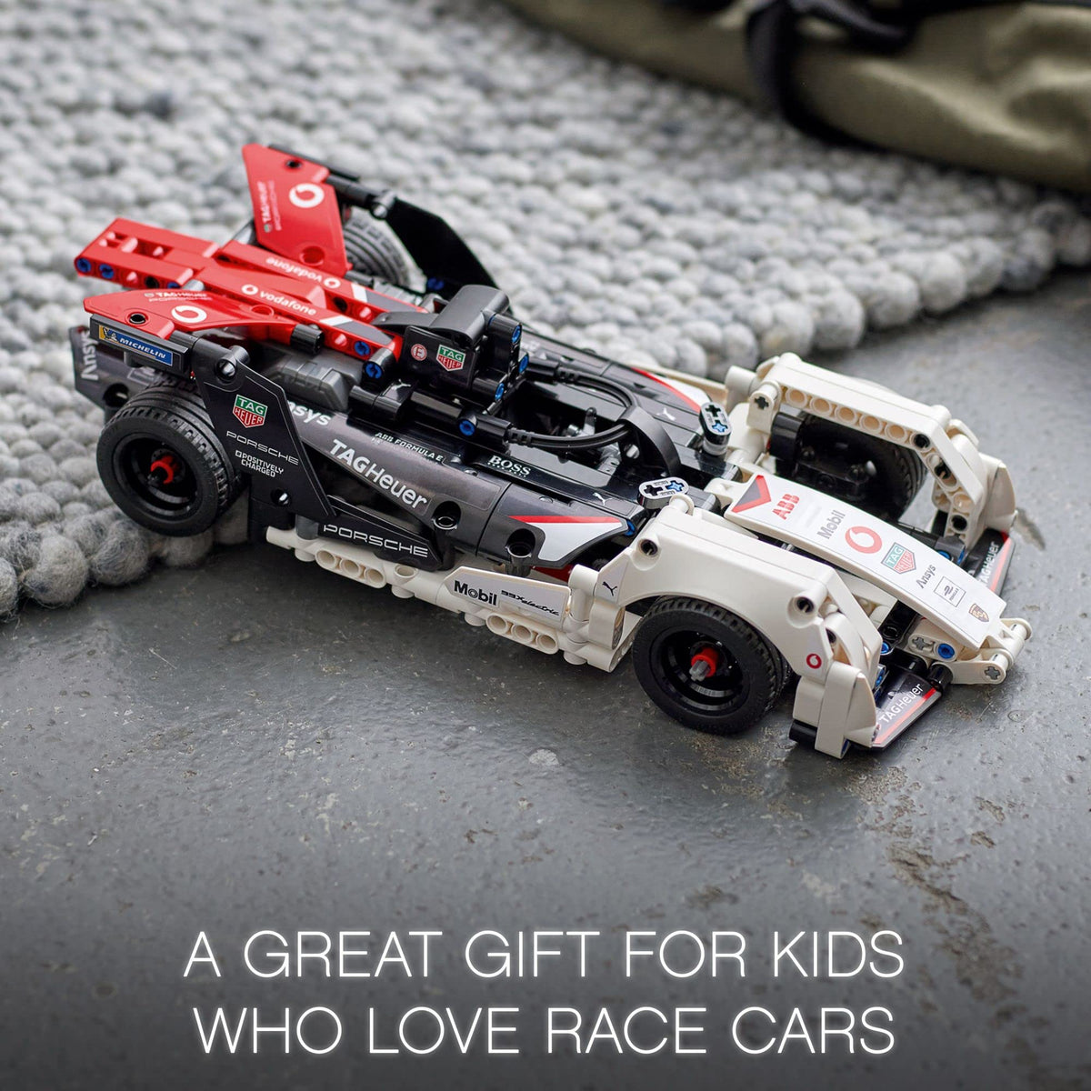 Pull-Back Race Car Model Building Set F856
