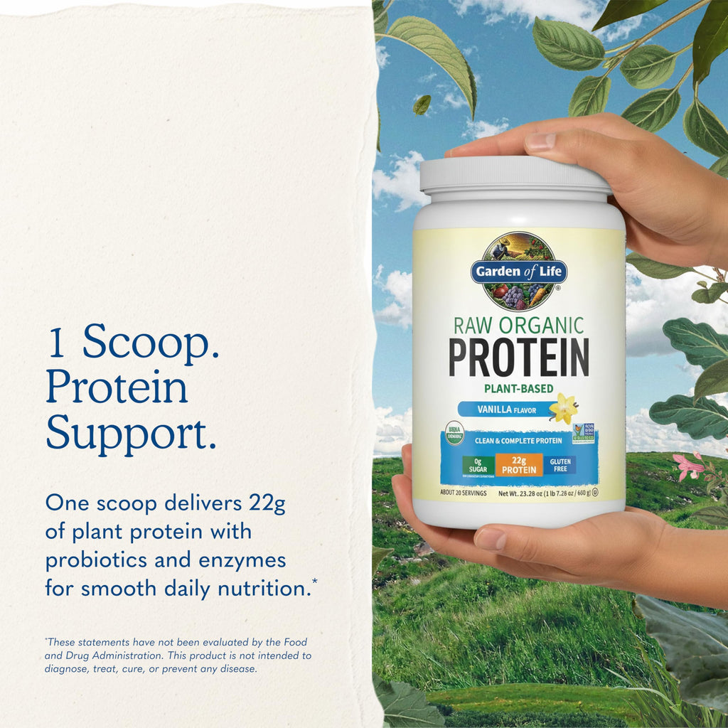 Organic Vegan Vanilla Protein Powder O948091