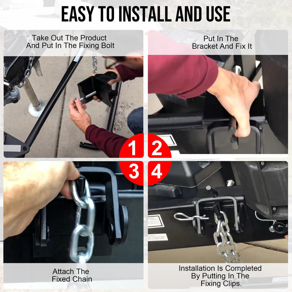 Heavy Duty Weight Distribution Hitches with Sway Control O23112