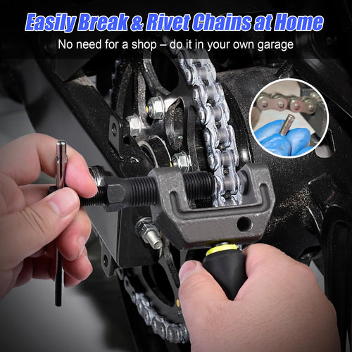 14 Pc Motorcycle Chain Breaker Tool Kit K68301