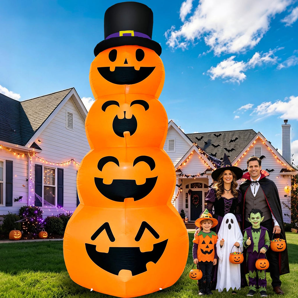 12FT Giant Witch Pumpkin Halloween Inflatables E206125