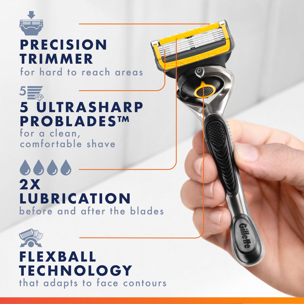 5-Blade Razor with Precision Trimmer Y1513