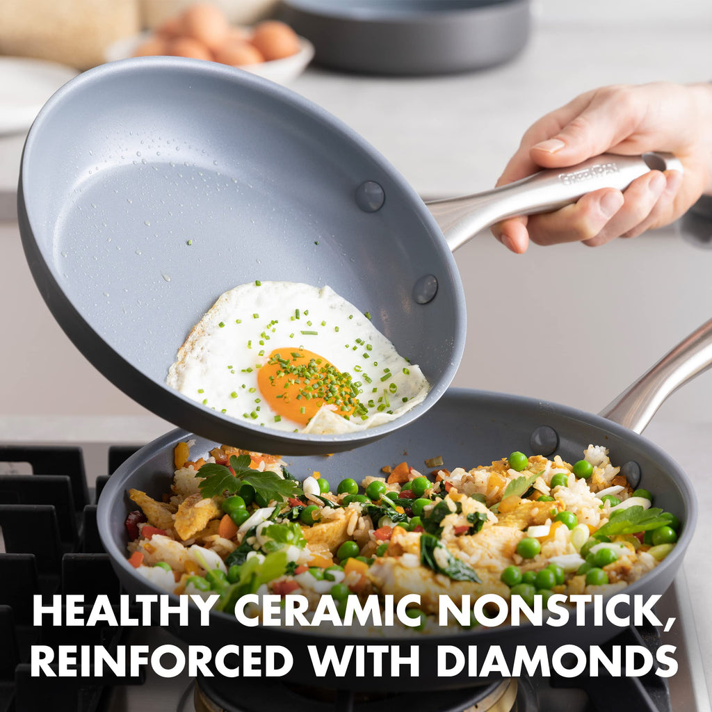 Hard Anodized Ceramic Nonstick 12 Piece Cookware Set L723672
