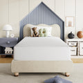 Twin Memory Foam Mattress 5 Inch Medium Firm White Z435515