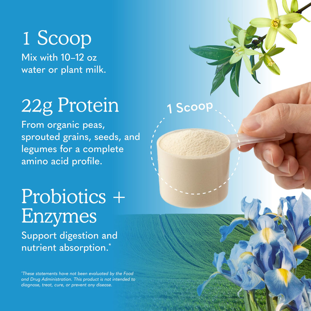 Organic Vegan Vanilla Protein Powder O948091