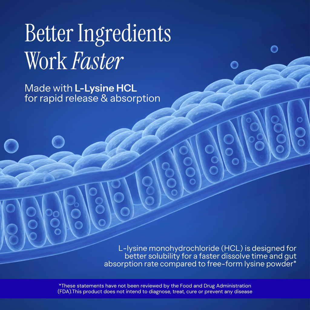 L-Lysine & Propolis with Quercetin, Vitamin C, Vitamin E & Zinc S81556