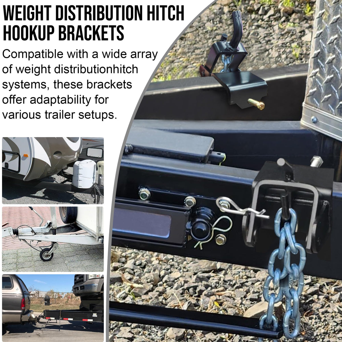 Heavy Duty Weight Distribution Hitches with Sway Control O23112