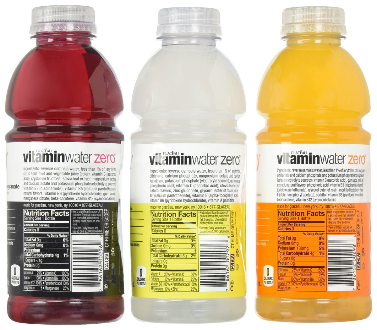 Vitamin Water Zero Variety Pack 20 Fl Oz (Pack of 20) M796019