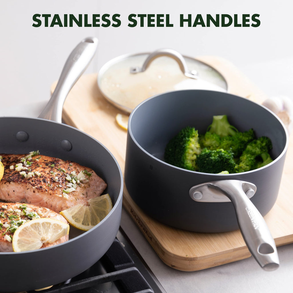 Hard Anodized Ceramic Nonstick 12 Piece Cookware Set L723672
