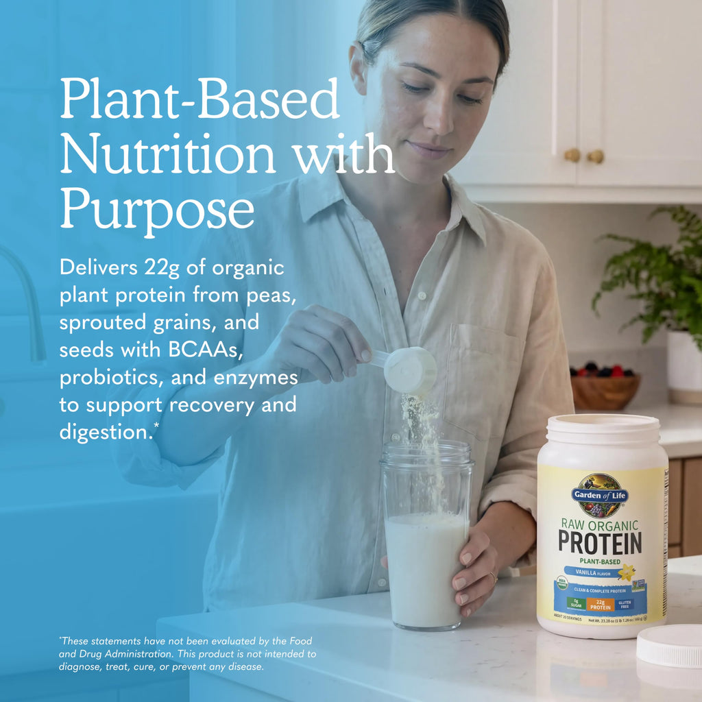 Organic Vegan Vanilla Protein Powder O948091