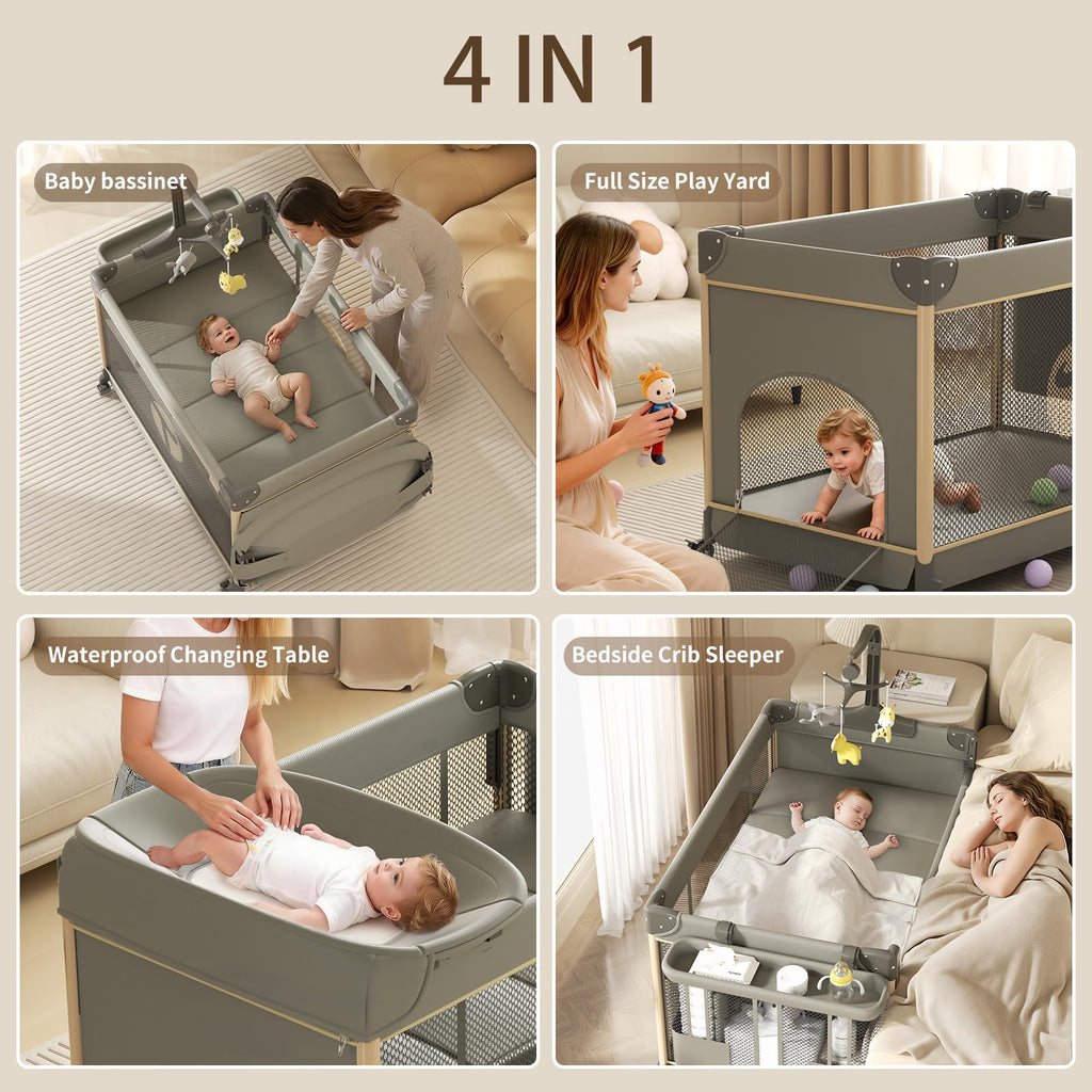 4-in-1 Pack and Play with Bag Y2733