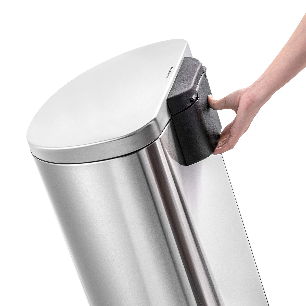 50L Stainless Steel Trash Can with Soft Close Lid K4910