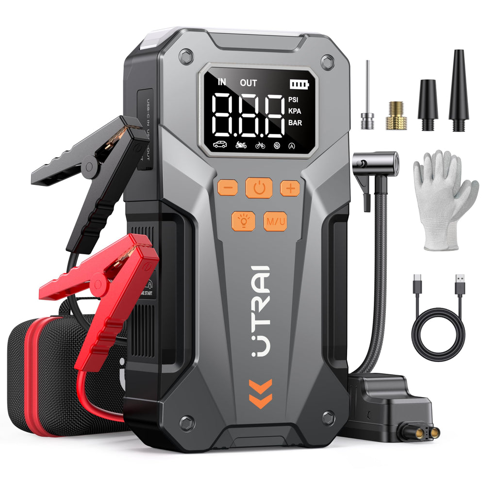 12V Jump Starter with Air Compressor R4684