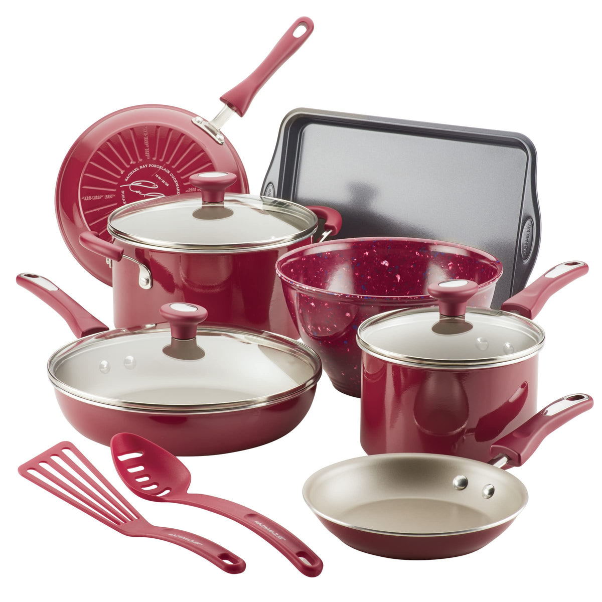 12 Piece Nonstick Cookware Pots and Pans Set G166533