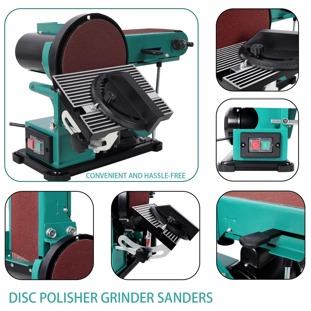 4x36 Inch Belt and 6 Inch Disc Benchtop Sander G202747