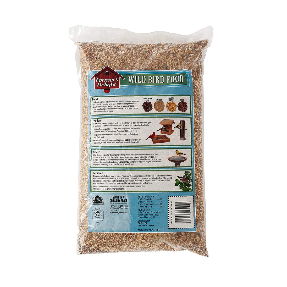 Wild Bird Food 20-Pound and 10-Pound Bags M8341