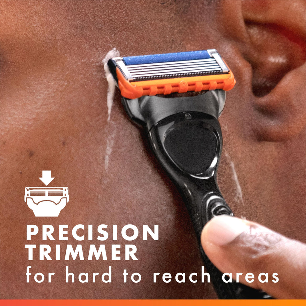 8 Count Razor Blade Refills with Precision Trimmer E358