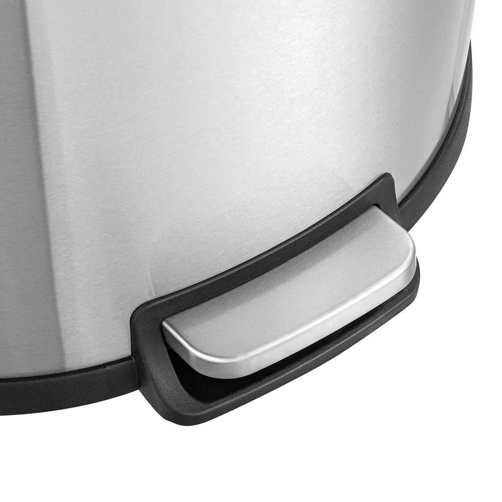 50L Stainless Steel Trash Can with Soft Close Lid K4910